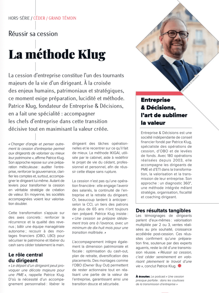 Mettre le cap sur l’avenir : la vision de notre dirigeant mise à l’honneur